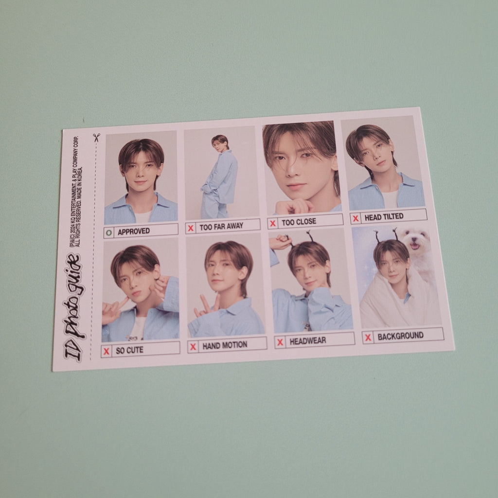 Ateez Season's Greetings 2025 Glossy Postcard - Member Choice - KPop Idol