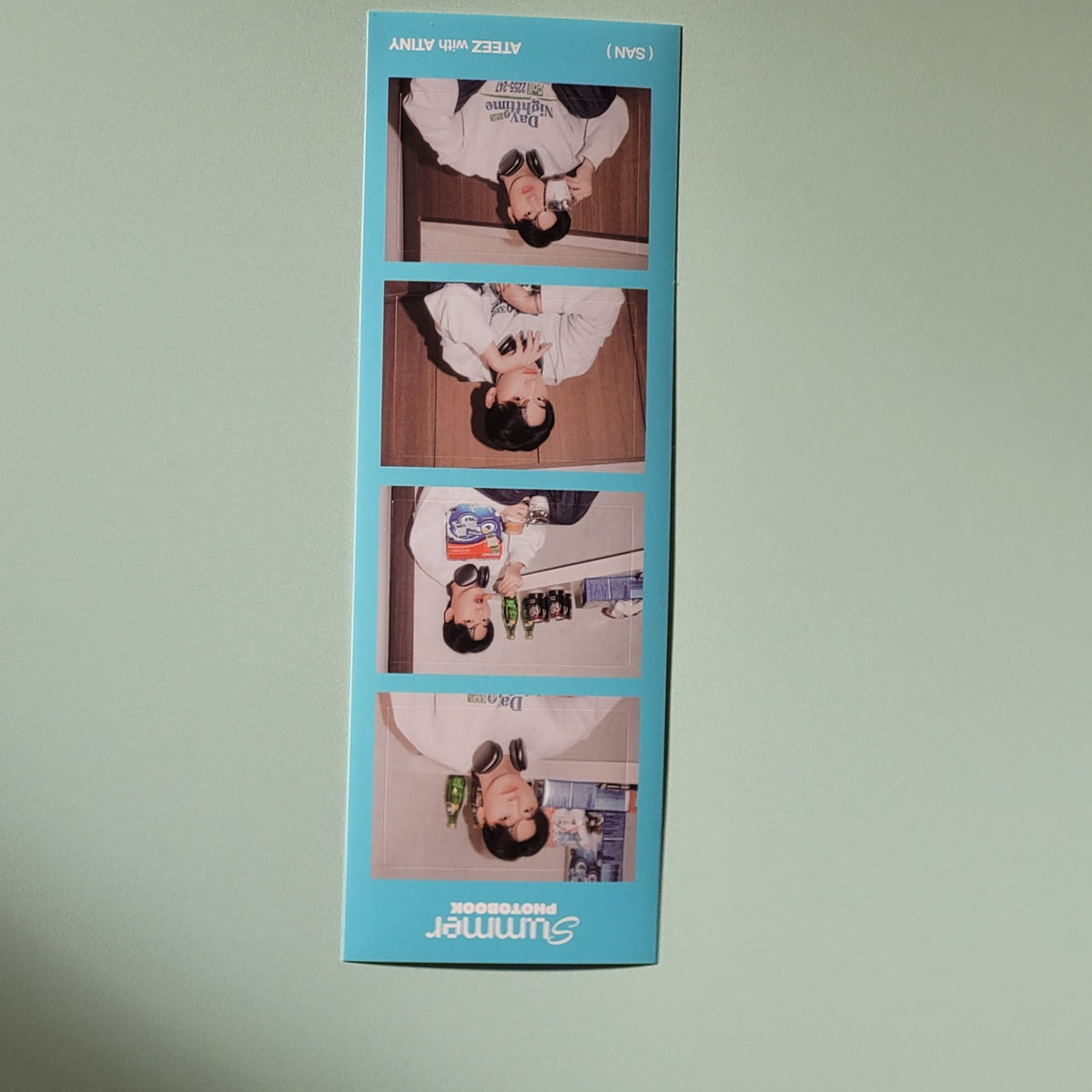 Ateez Summer Photobook 4 Cut Photo Sticker - KPop Idol