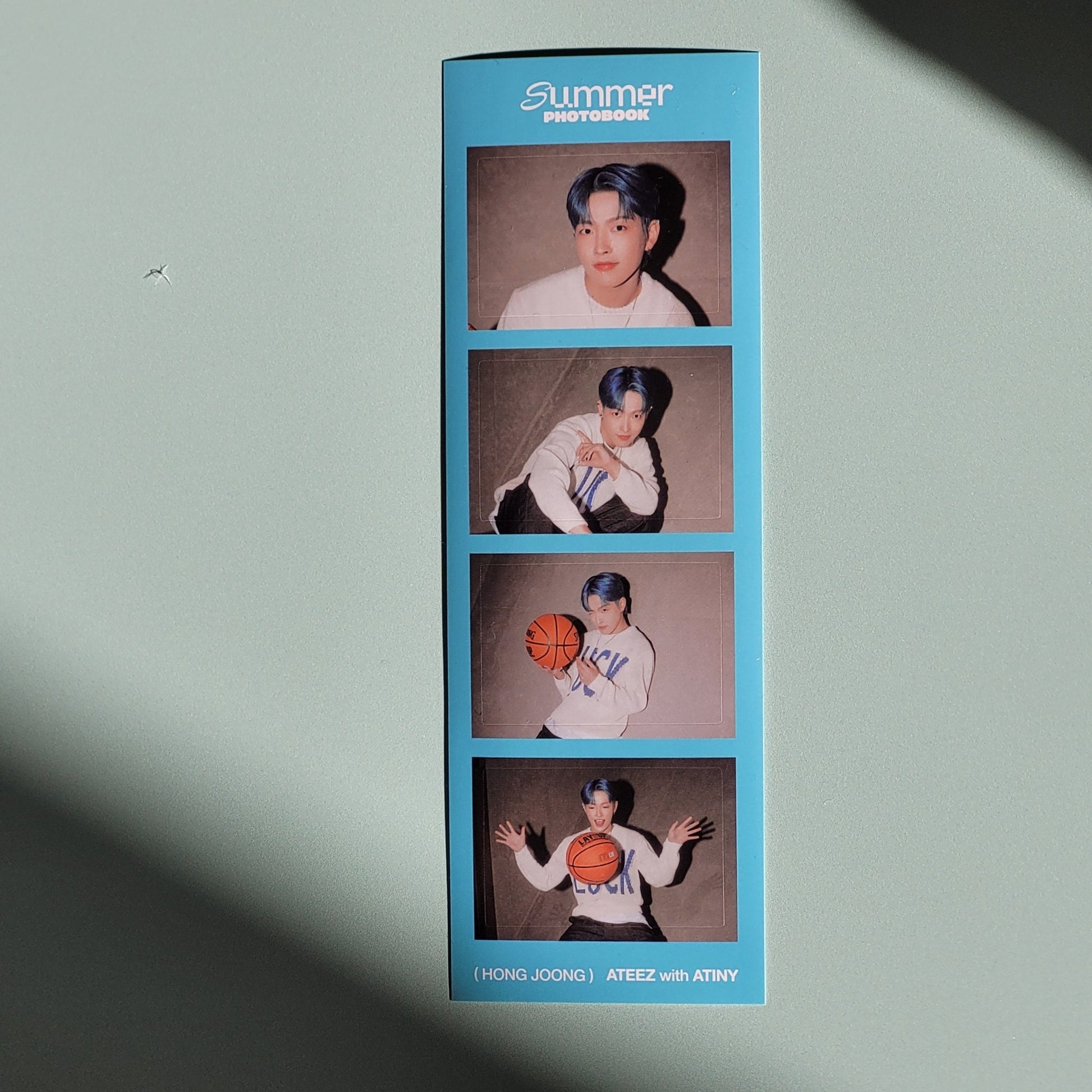 Ateez Summer Photobook 4 Cut Photo Sticker - KPop Idol