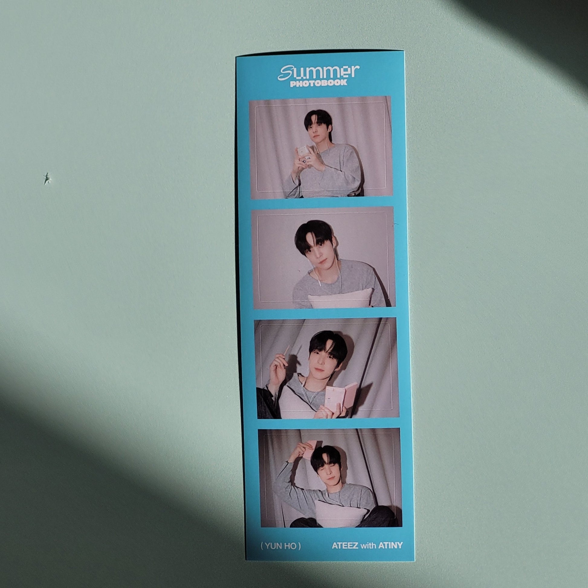 Ateez Summer Photobook 4 Cut Photo Sticker - KPop Idol