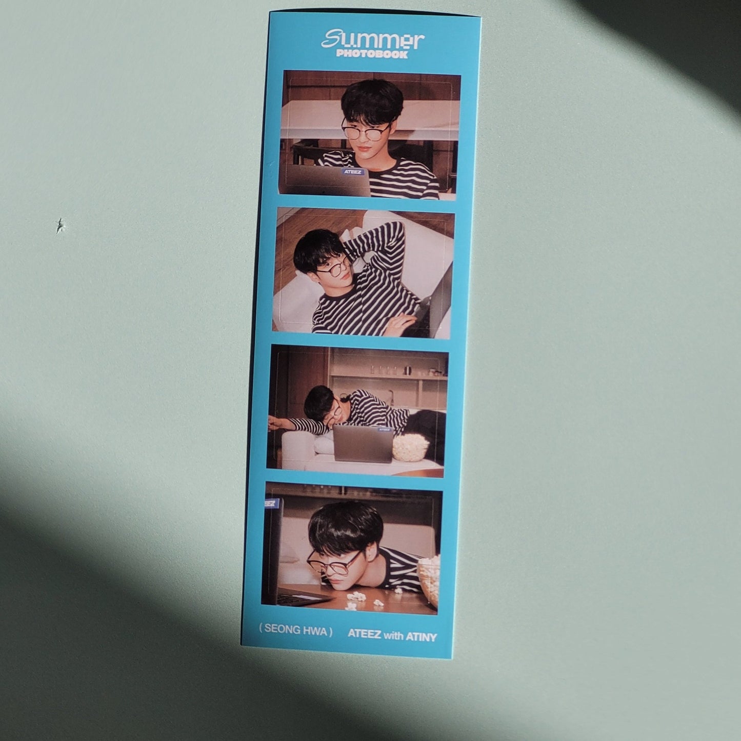 Ateez Summer Photobook 4 Cut Photo Sticker - KPop Idol