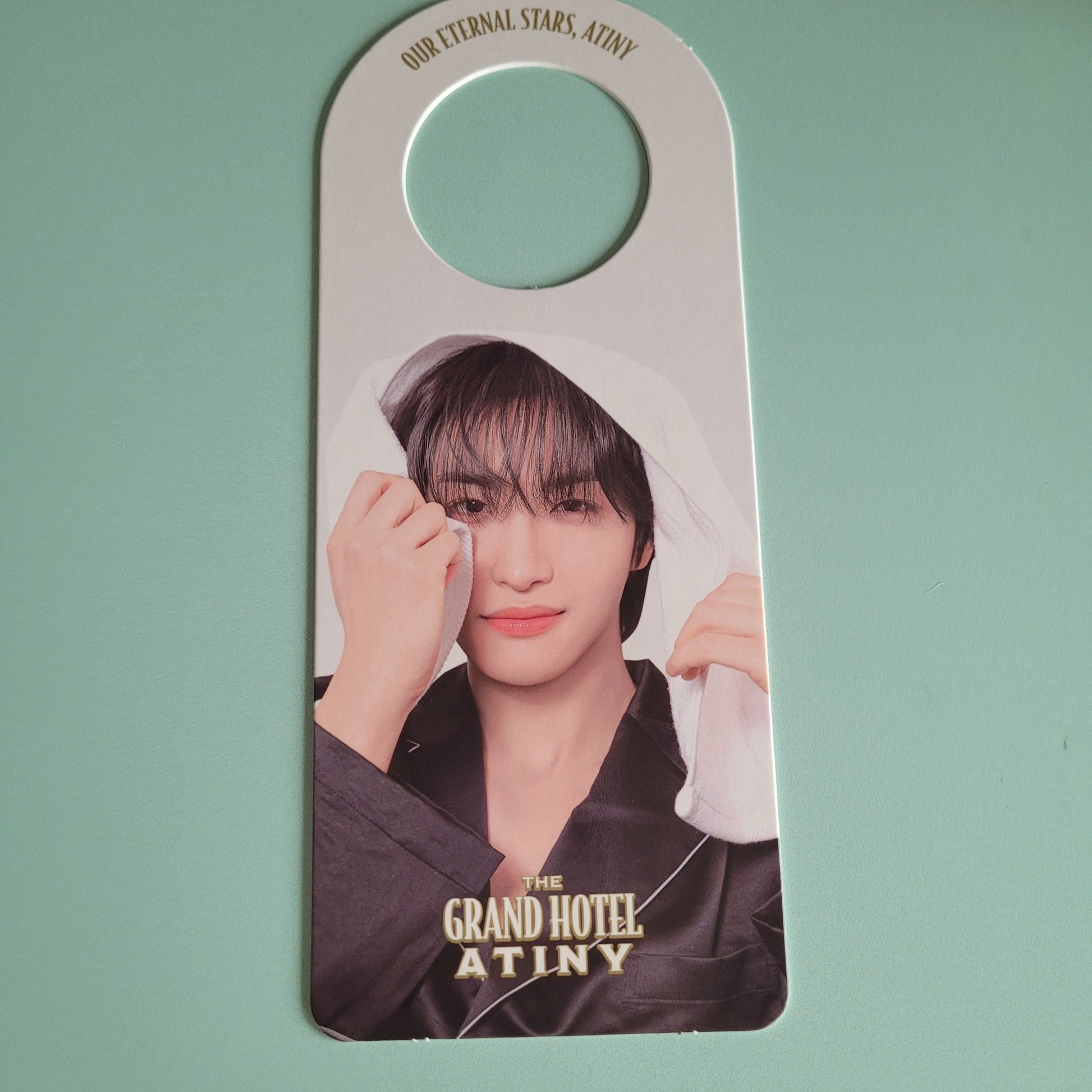 Ateez - The Grand Hotel ATINY Fan Kit: Door Hanger (member choice) - KPop Idol