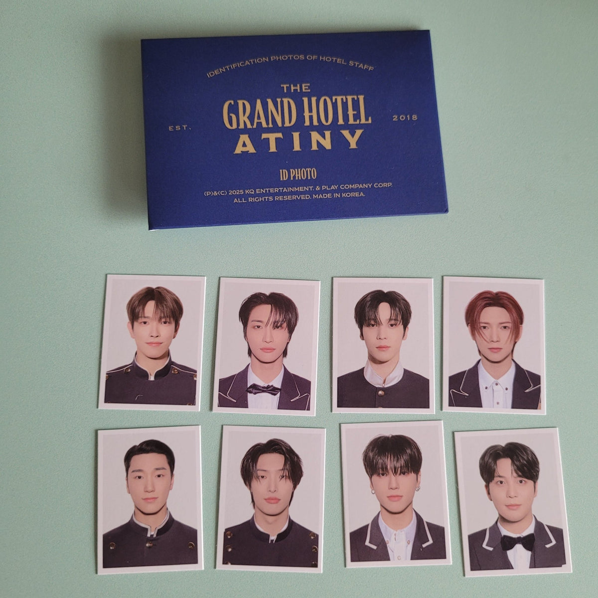 Ateez - The Grand Hotel ATINY Fan Kit: ID Photo (member choice) - KPop Idol