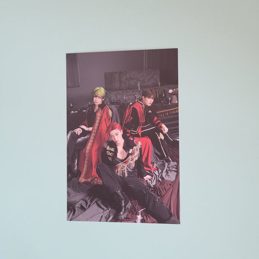 Ateez The World Ep Fin: WILL Postcard - Yeosang, Hongjoong, San - KPop Idol