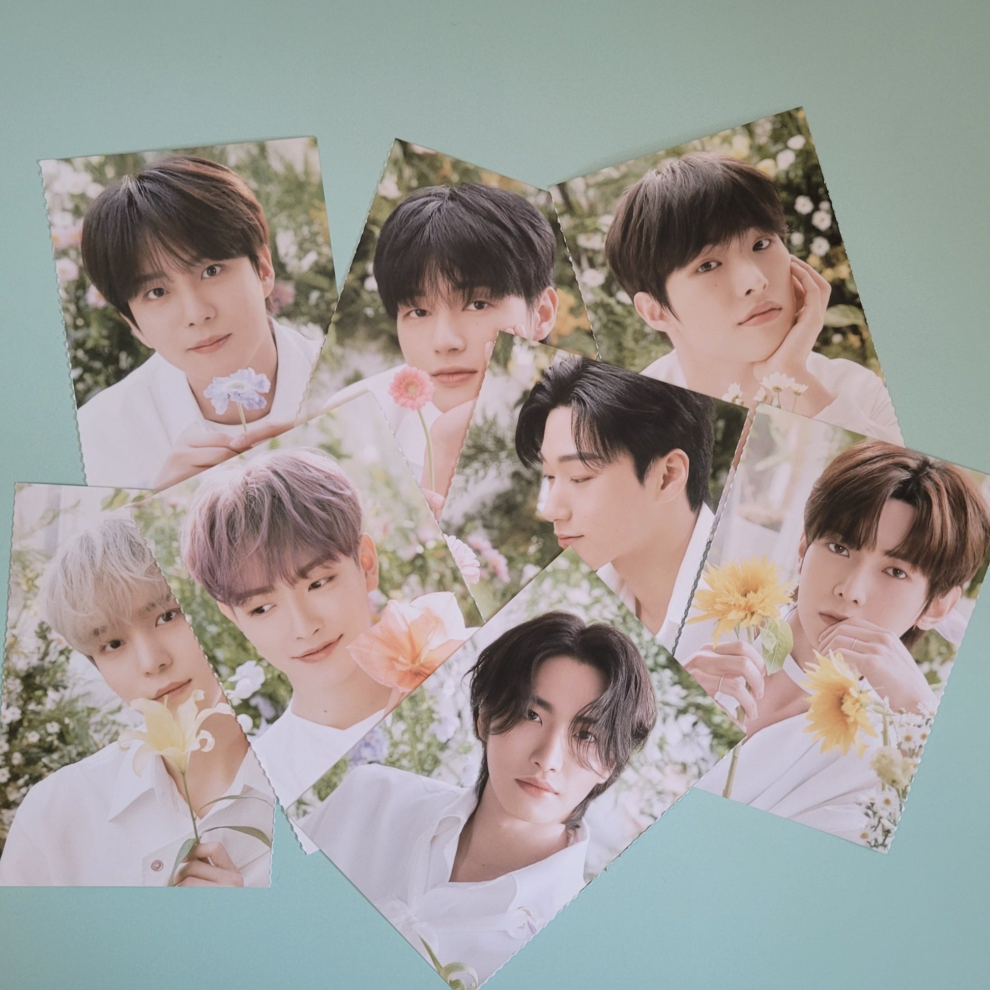 Ateez x Nacific Round One Flowering Day Postcard (Member Choice) - KPop Idol