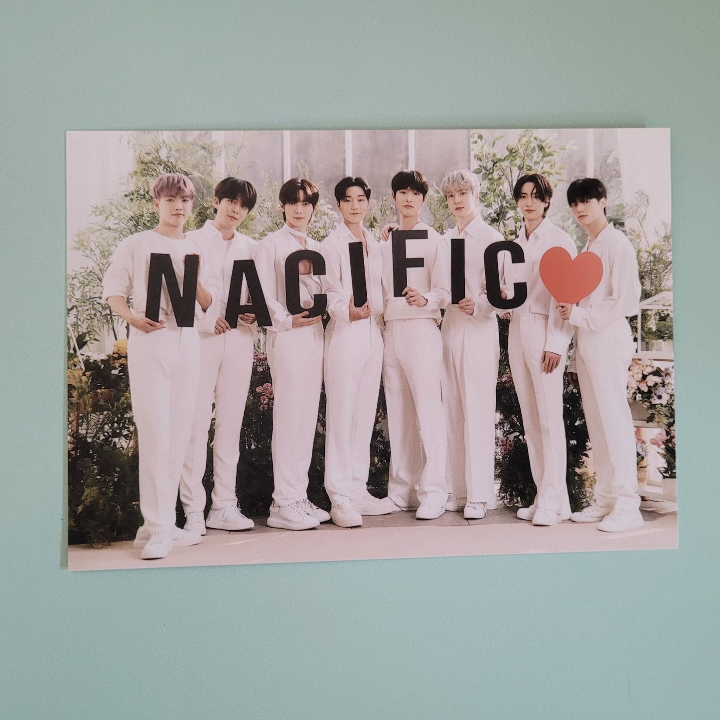 Ateez x Nacific Round One Flowering Day Postcard Unit Card - KPop Idol