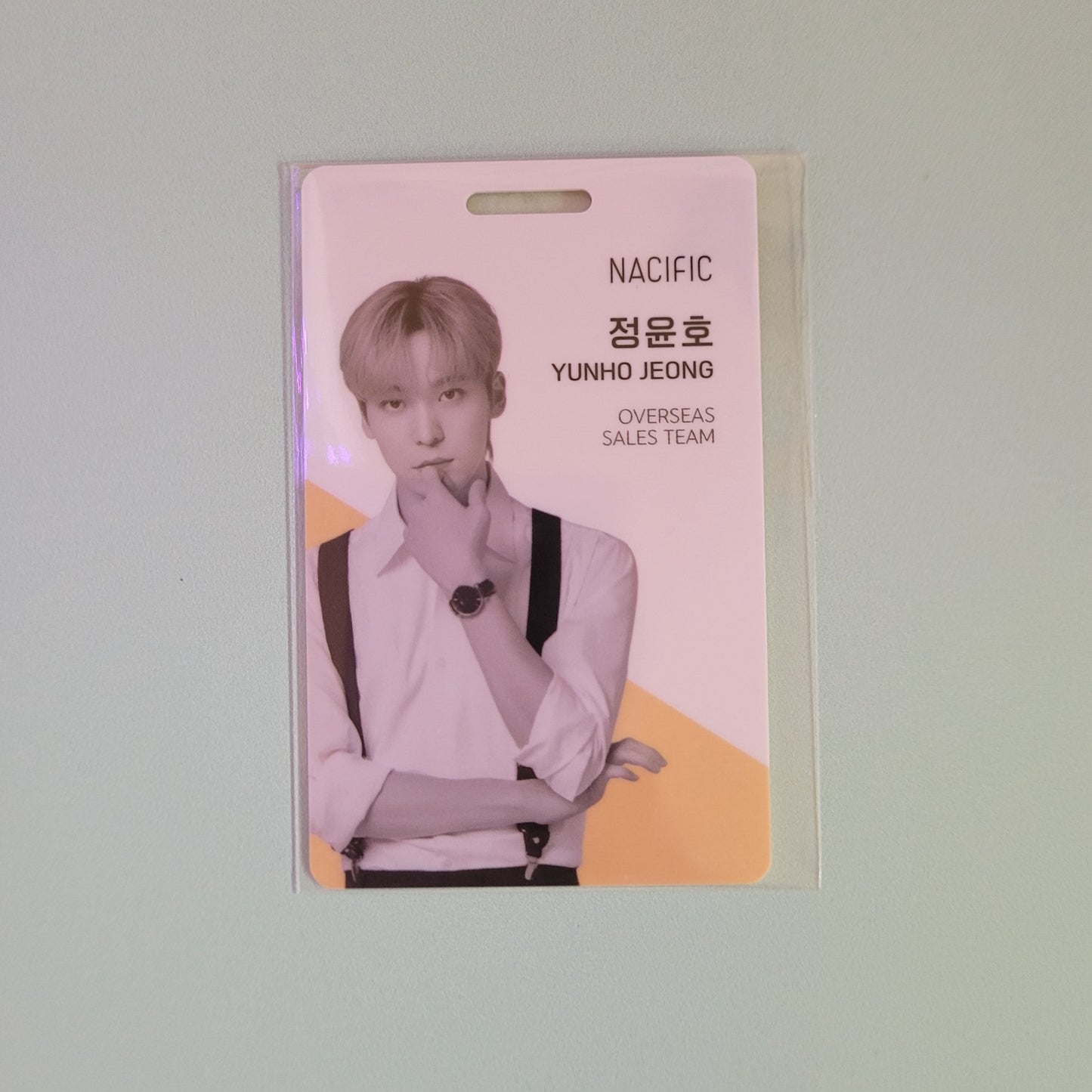 Ateez x Nacific Round Three Nacific Office ID Card (Member Choice) - KPop Idol