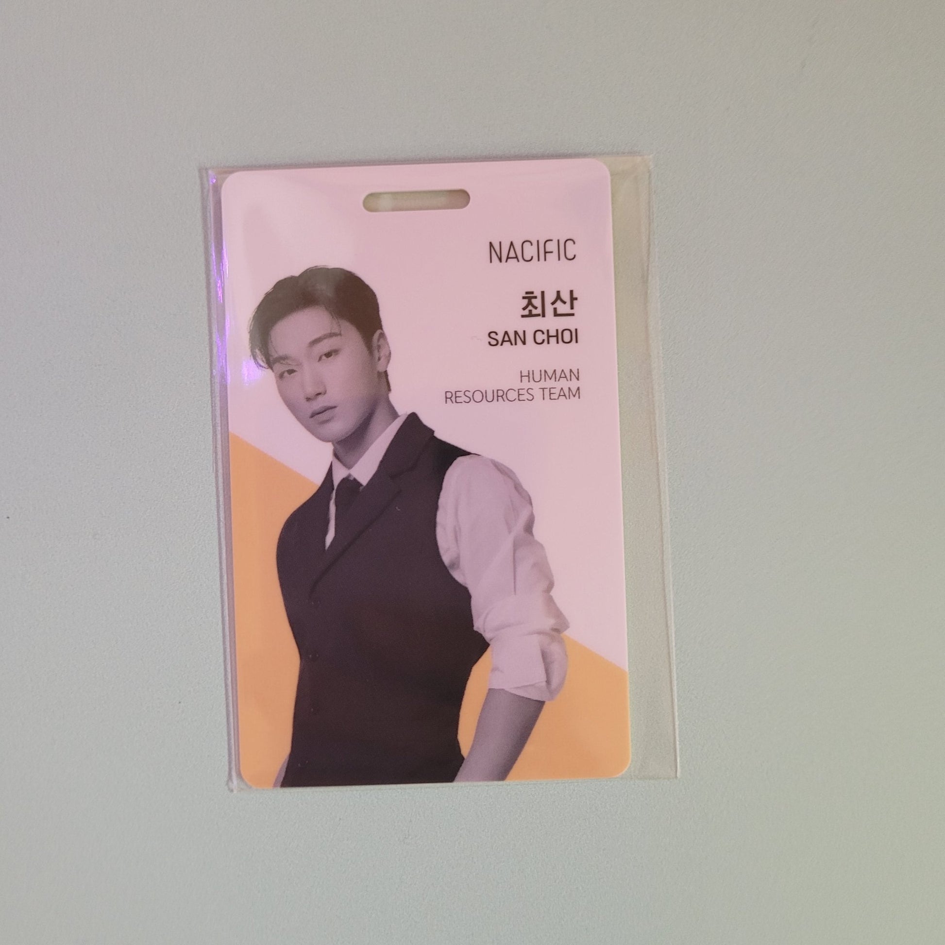 Ateez x Nacific Round Three Nacific Office ID Card (Member Choice) - KPop Idol