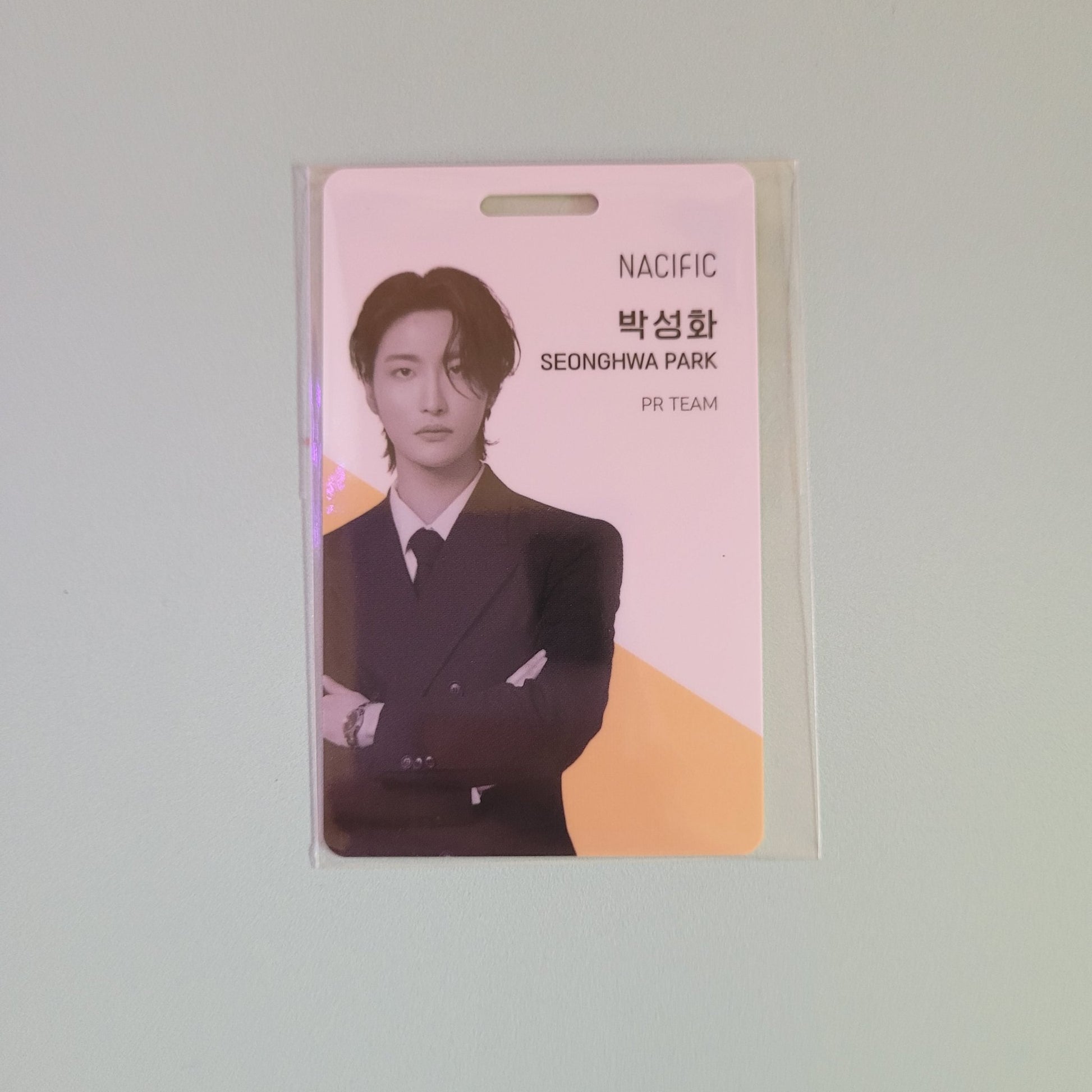 Ateez x Nacific Round Three Nacific Office ID Card (Member Choice) - KPop Idol