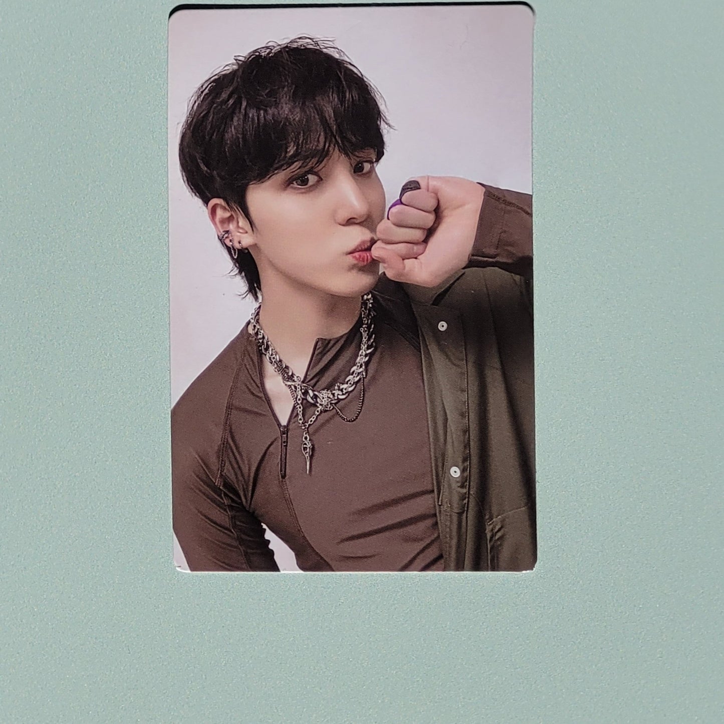 Ateez Yunho Outlaw Photocard - KPop Idol