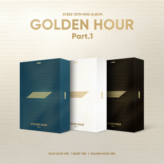 (Pre Order) ATEEZ Golden Hour Part 1 (Version Choice) with Pre Order Benefit Options