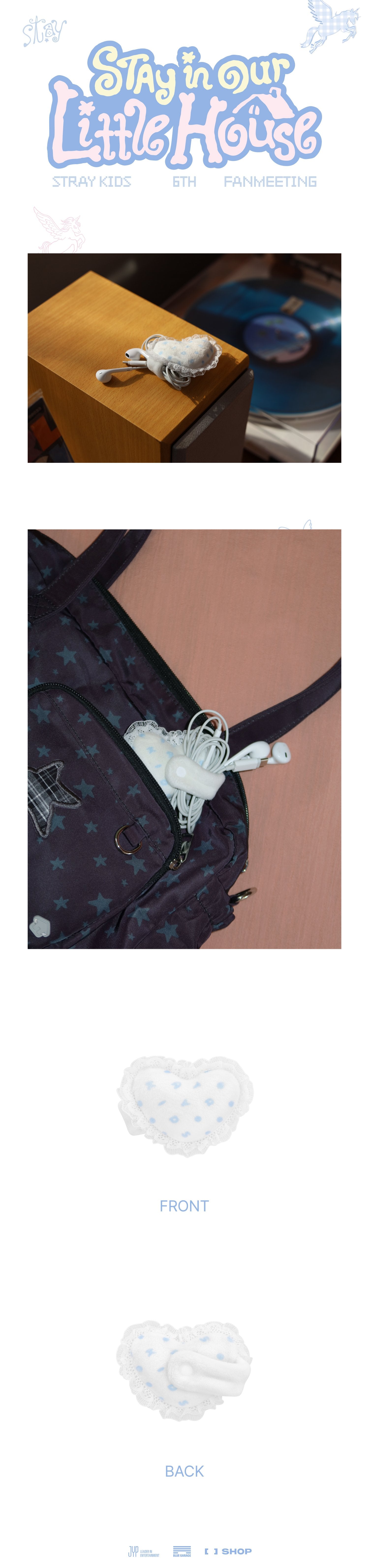 (Pre Order) Stray Kids - Stay in Our Little House Official MD - CABLE HOLDER