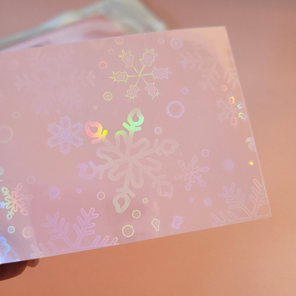 Bias Protection Sleeves - Cotton Candy Glow ✨ | Snowflake Glow ✨ - KPop Idol