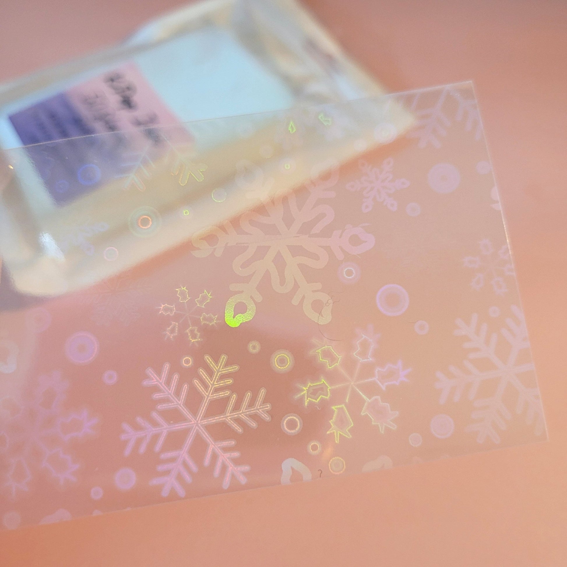 Bias Protection Sleeves - Crystal Clear ✨ | Snowflake Glow ✨ - KPop Idol