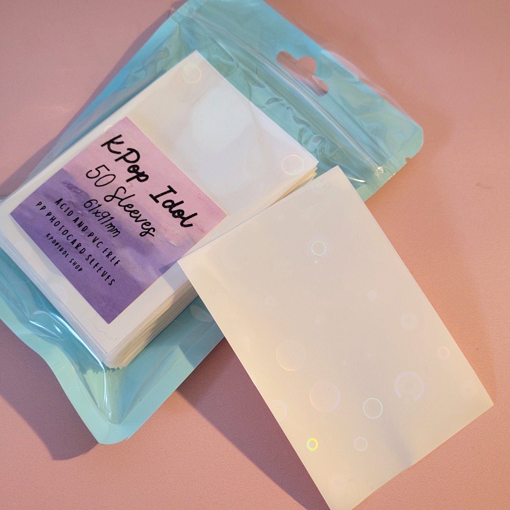 Bias Protection Sleeves - Marshmallow Cloud 🤍 | Bubble Glow ✨ - KPop Idol