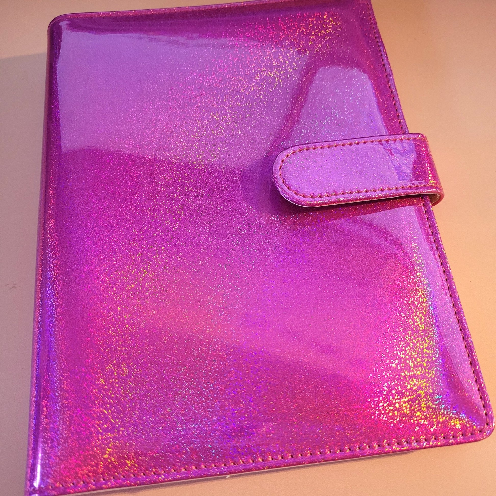 Bias Vault ✨ – Aurora Glitter Edition Photocard Binder - KPop Idol