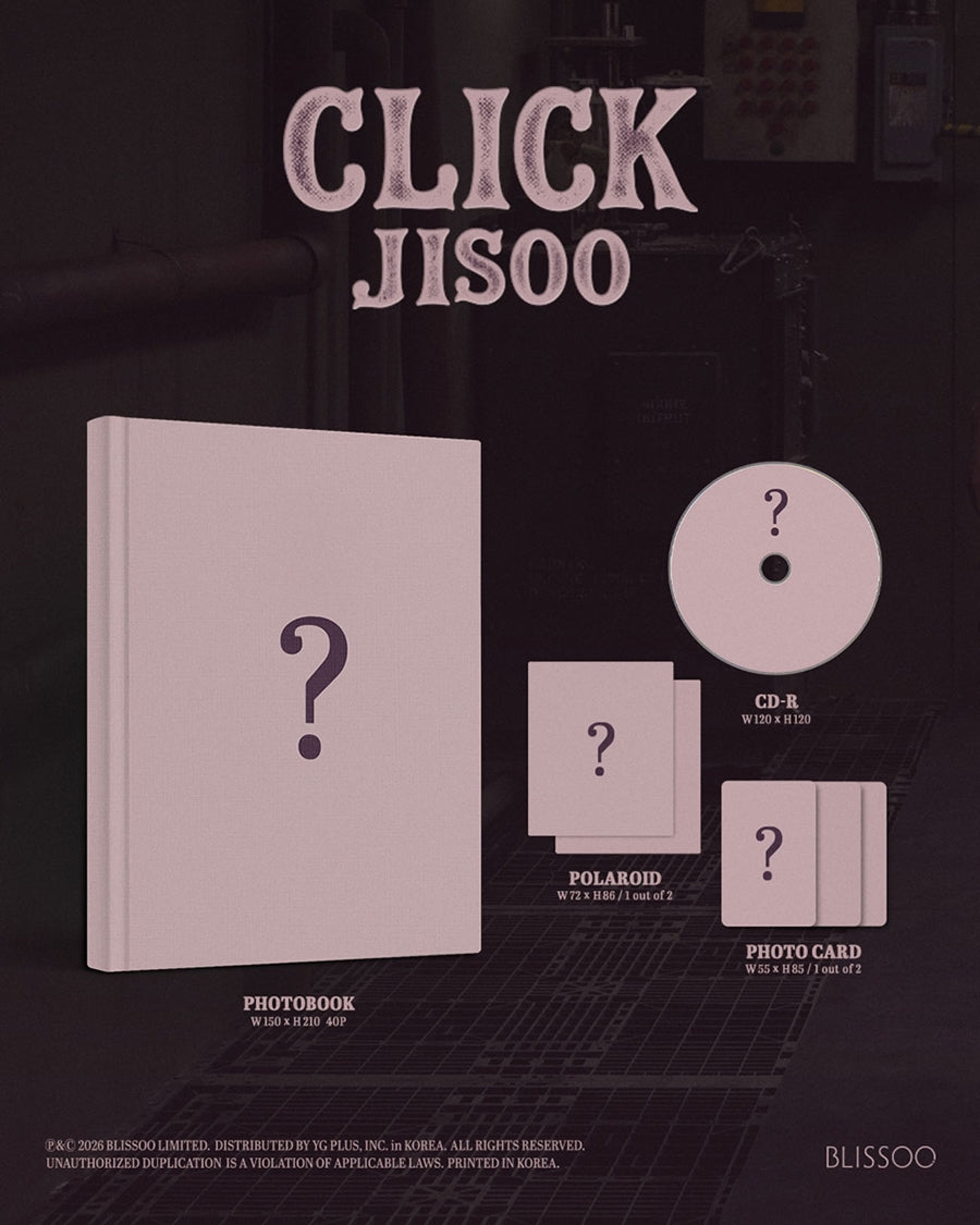 (Pre Order) Jisoo - Click: Photobook Ver.