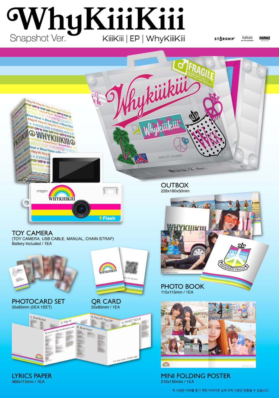 (Pre Order) KiiiKiii -WhyKiiiKiii: Snapshot Ver.