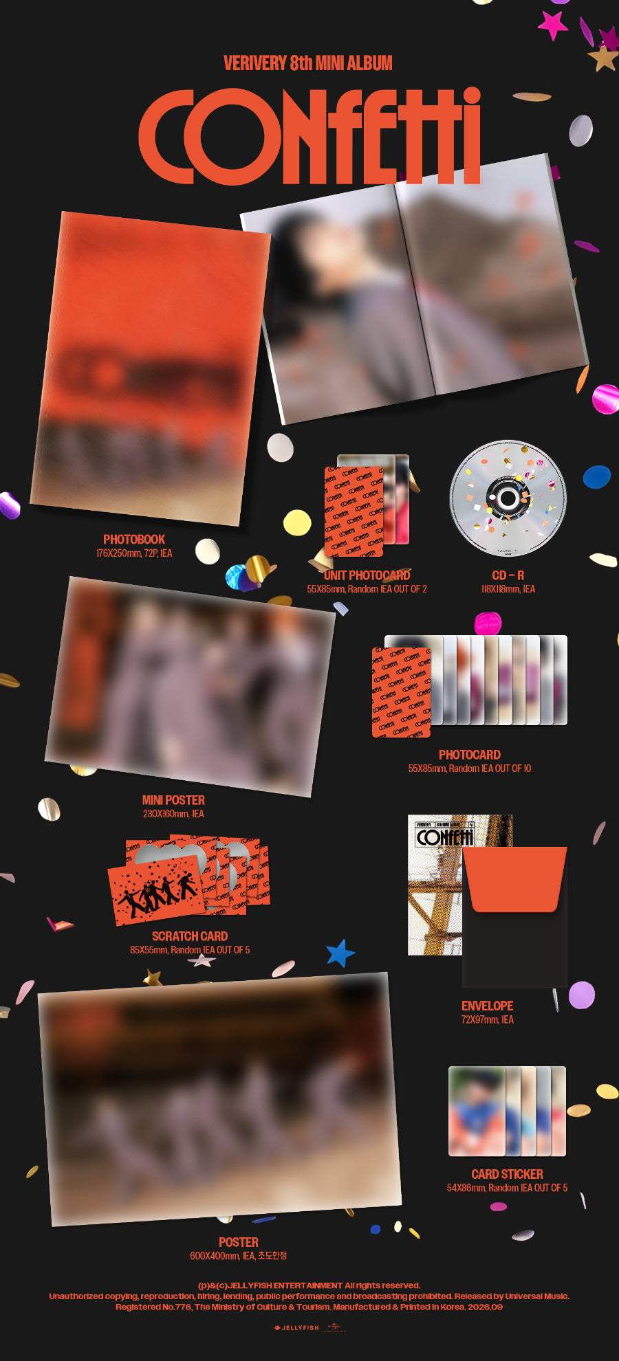 (Pre Order) Verivery - Confetti: Photobook Ver.