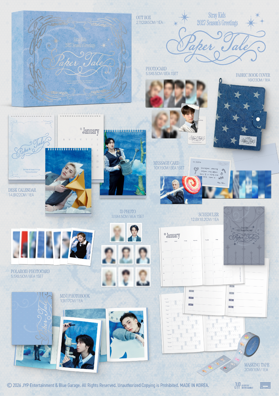 ⏳ Stray Kids - Season's Greetings 2027: Paper Tale