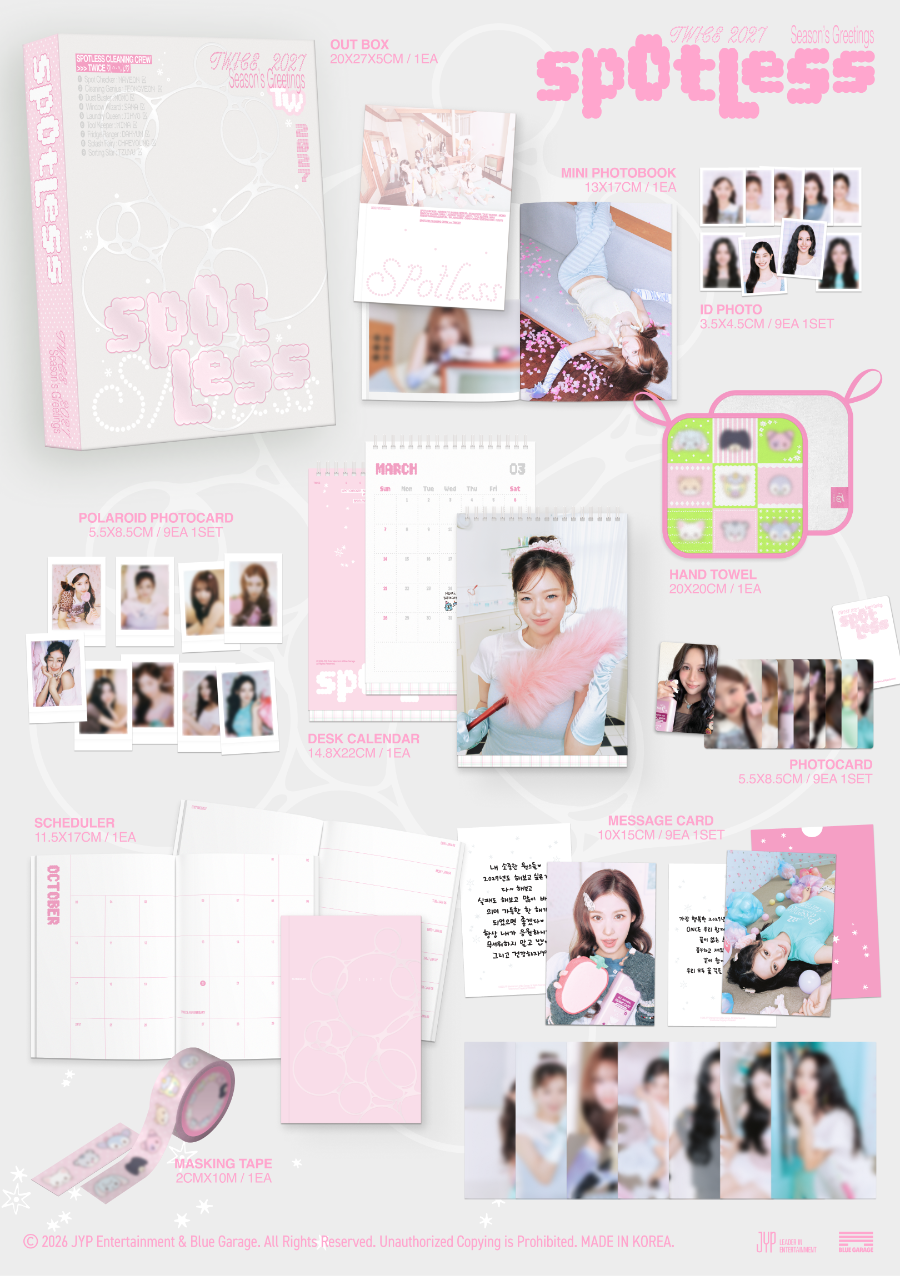 ⏳TWICE - Season's Greetings 2027: Spotless
