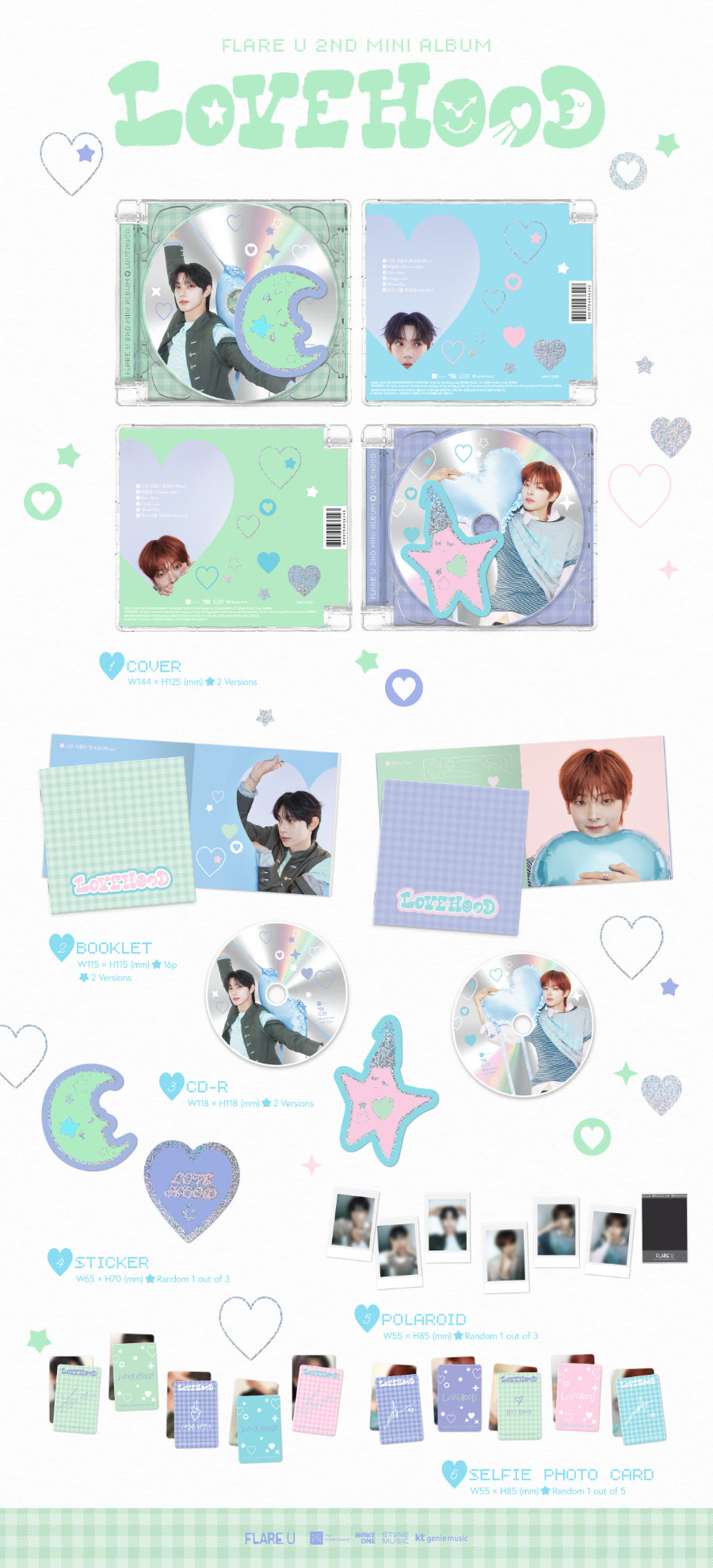 ⏳ Flare U - Lovehood: Jewel Case Ver.