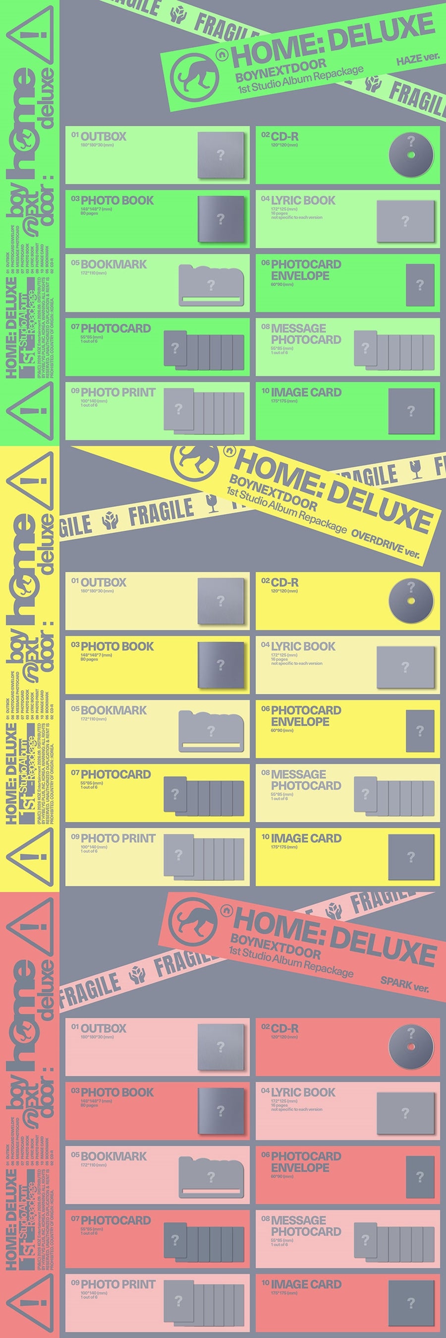 (Pre Order) BoyNextDoor - Home: Deluxe