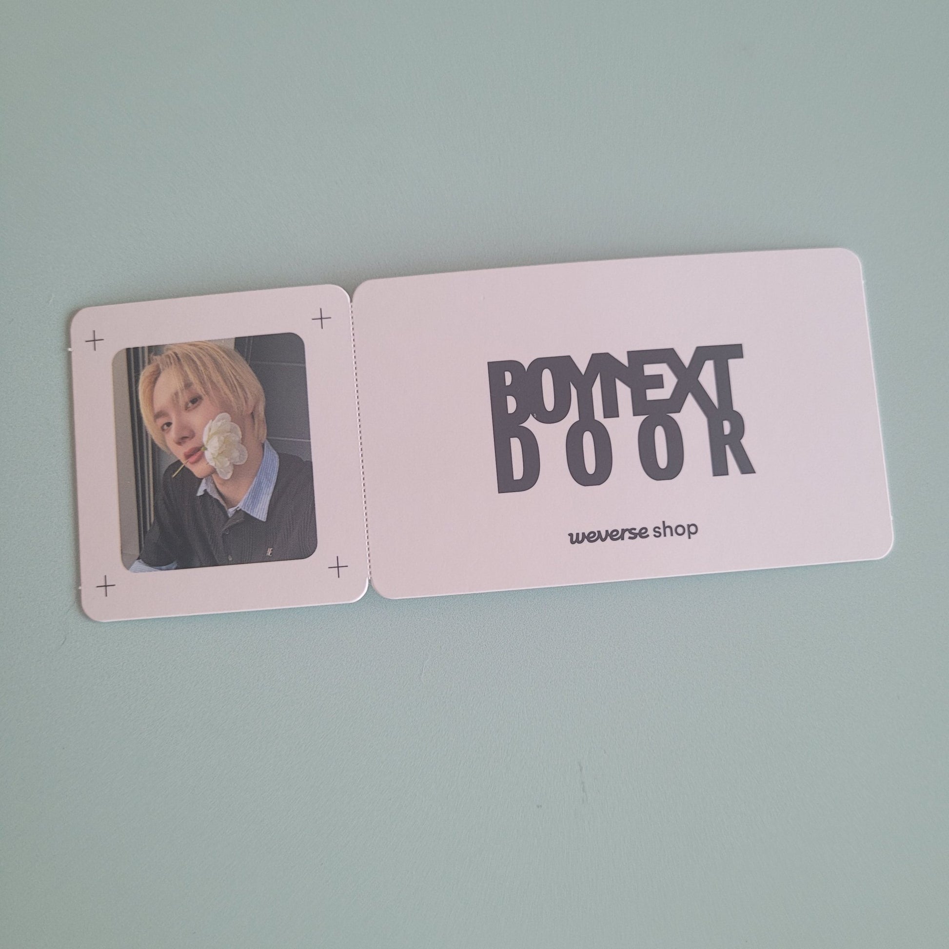 BoyNextDoor - The Action POB: Weverse Shop Ticket - Sungho - KPop Idol