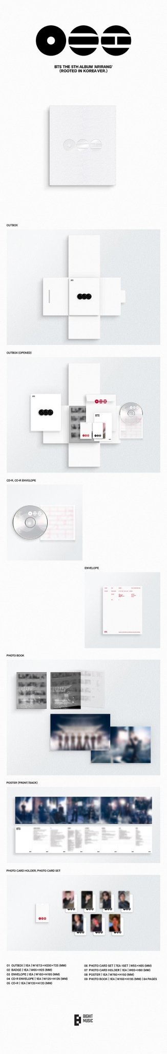 BTS - ARIRANG Standard Version / Soundwave POB - KPop Idol