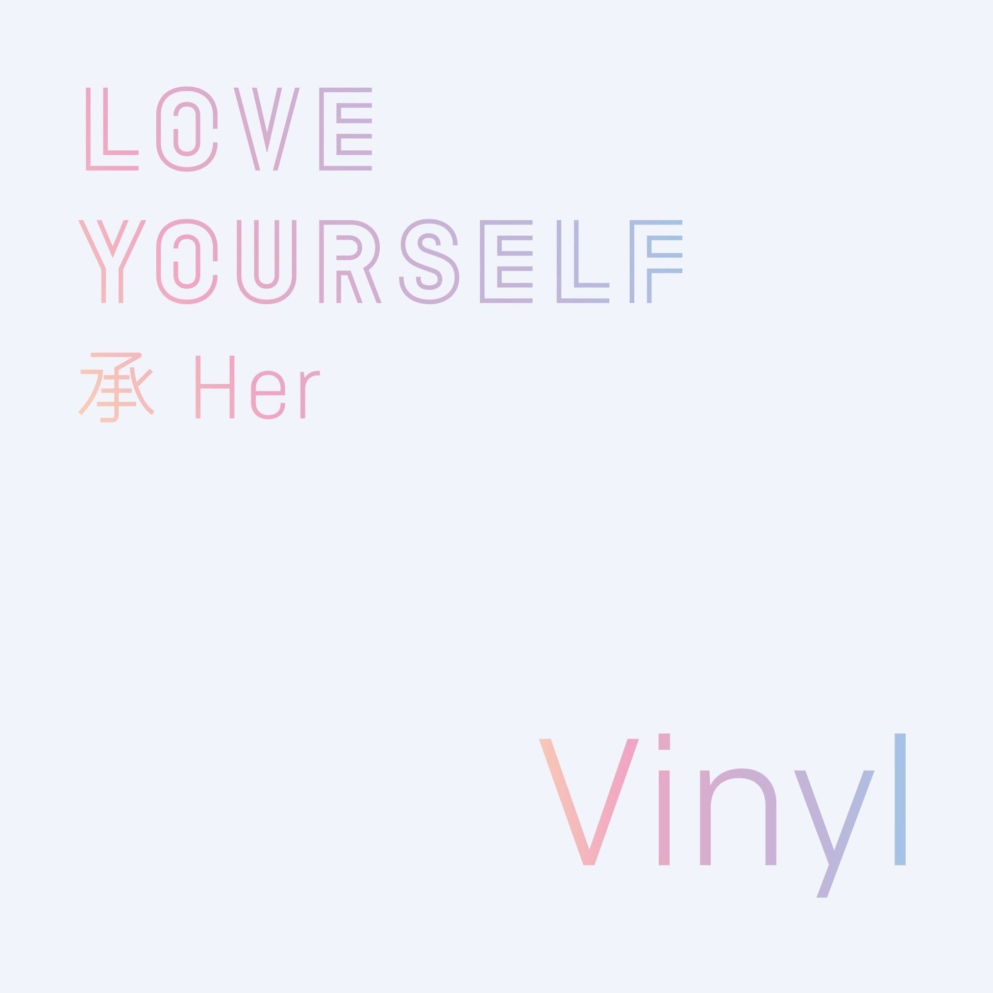 BTS - Love Yourself HER Vinyl LP - KPop Idol