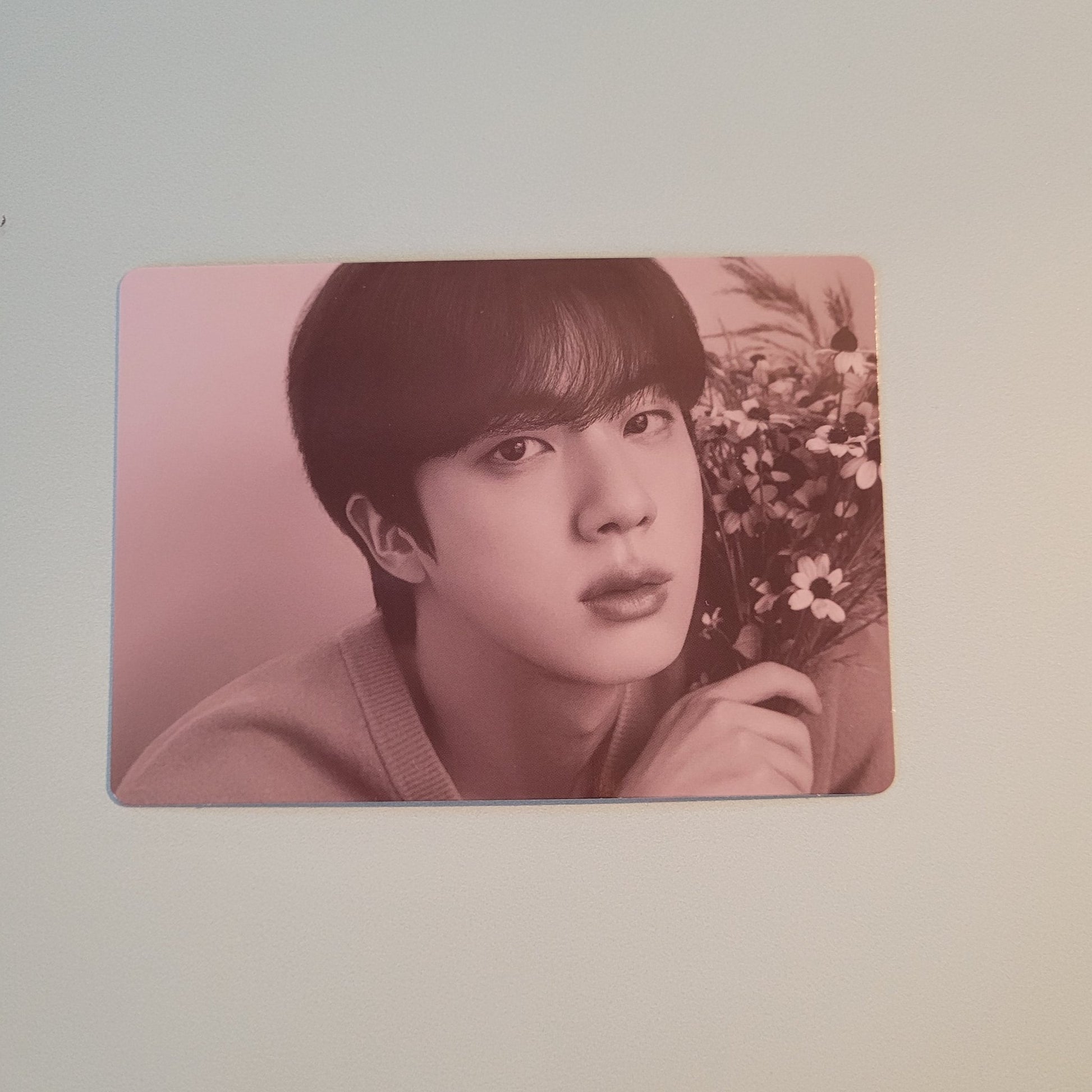 BTS - Monochrome Photocard - Jin - KPop Idol