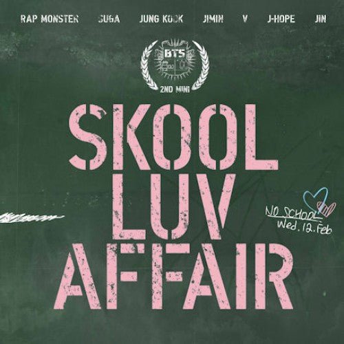 BTS - SKOOL LUV AFFAIR (2nd Mini Album) - KPop Idol