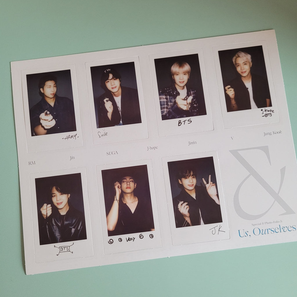 BTS - Us, Ourselves Paper Photocard (member choice) - KPop Idol