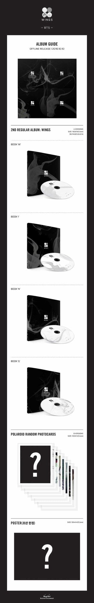 BTS - Wings (version choice) - KPop Idol