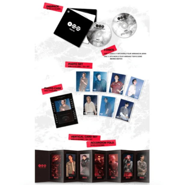⏳ BTS World Tour 'ARIRANG' in Japan: 2 disc Blu-Ray - KPop Idol