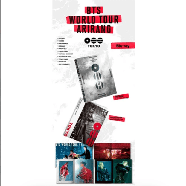 ⏳ BTS World Tour 'ARIRANG' in Japan: 2 disc Blu-Ray - KPop Idol