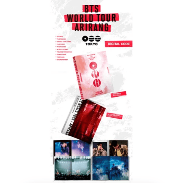 ⏳ BTS World Tour 'ARIRANG' in Japan: 4K Digital Code - KPop Idol
