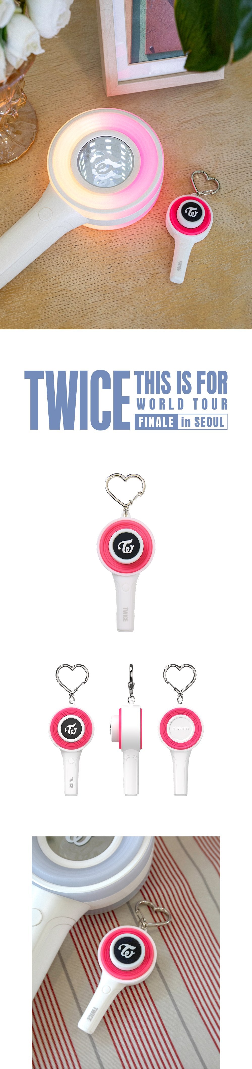 (Pre Order) Twice - 2026 This is For World Tour Finale in Seoul Official MD - CANDYBONG CLICKER