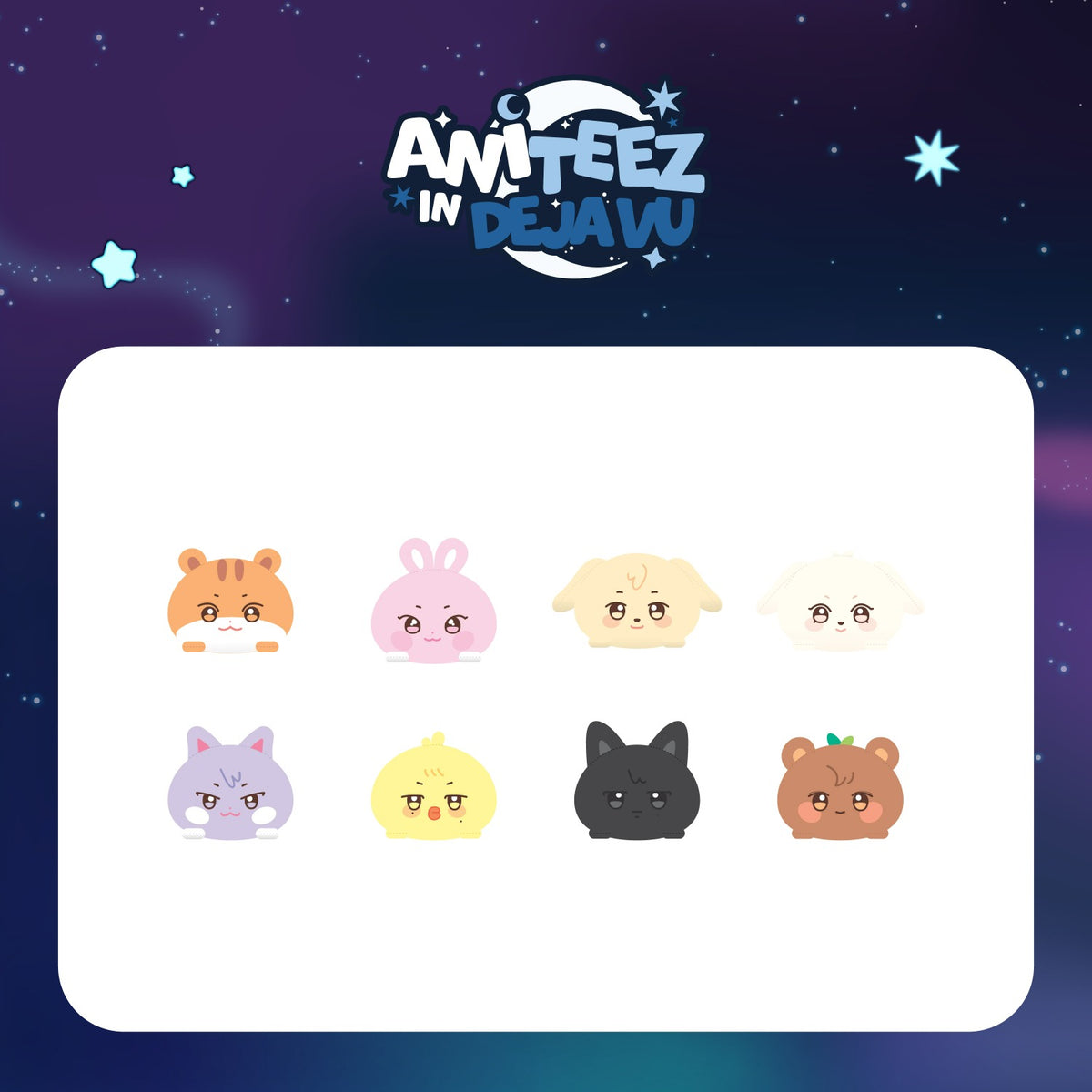 (Pre Order) Ateez - Aniteez in Deja Vu: LONG BODY PILLOW