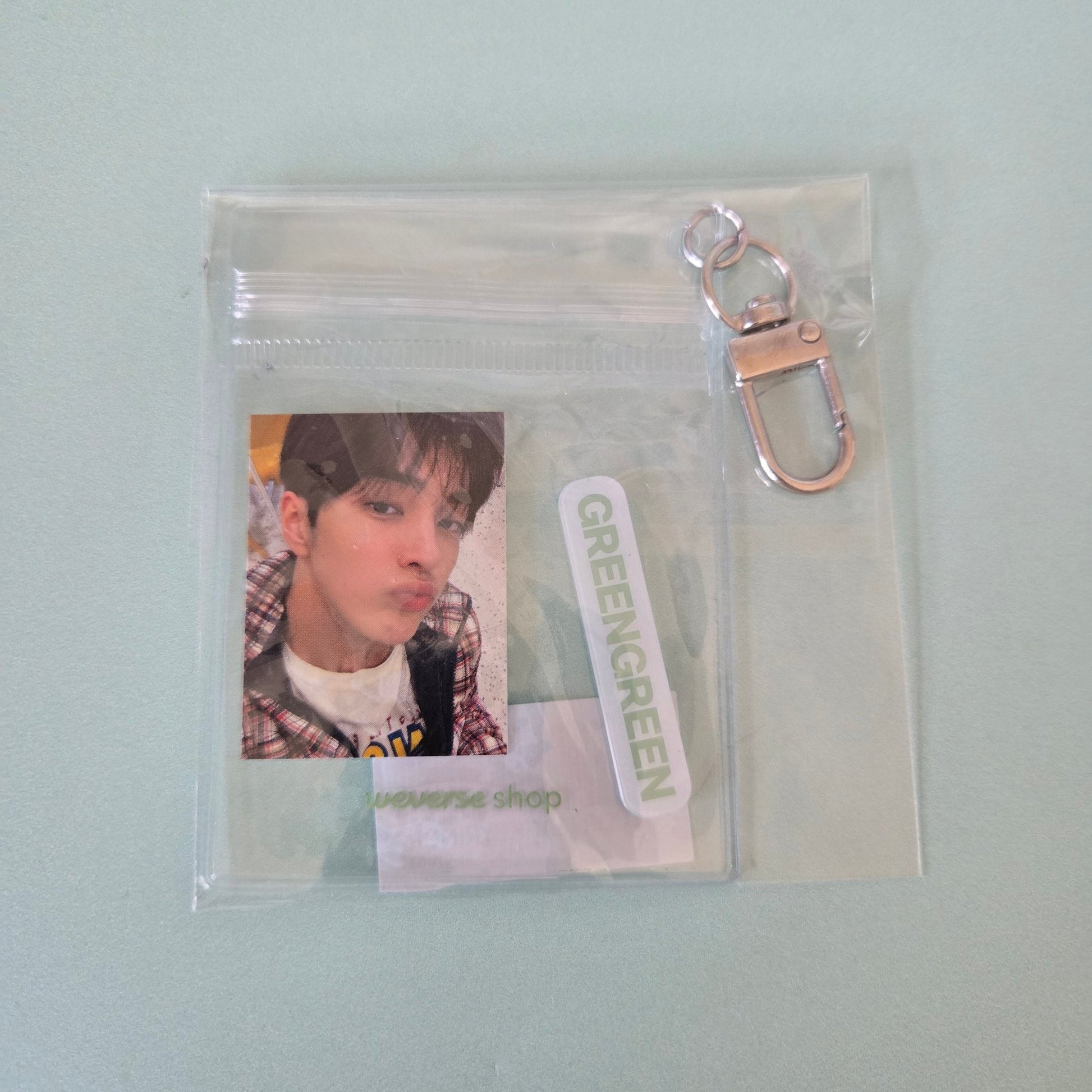 Cortis - GreenGreen POB: Weverse Shop Keyring - Keonho - KPop Idol