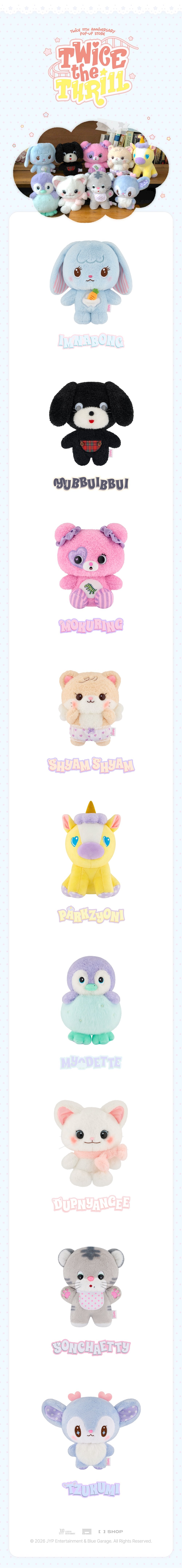 ⏳ Twice - Twice the Thrill Pop Up Official MD: TDOONGZ PLUSH ORIGINAL Ver.