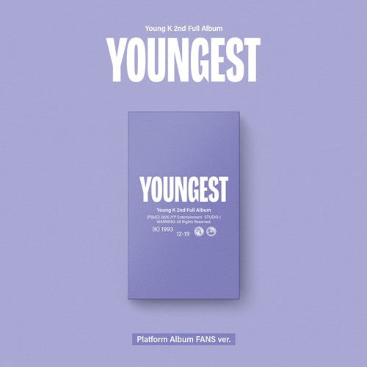 (Pre Order) Day6 Young K - Youngest: FANs Album Ver.