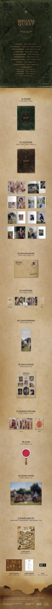 Dreamcatcher - Dream Quest Official Photobook - KPop Idol