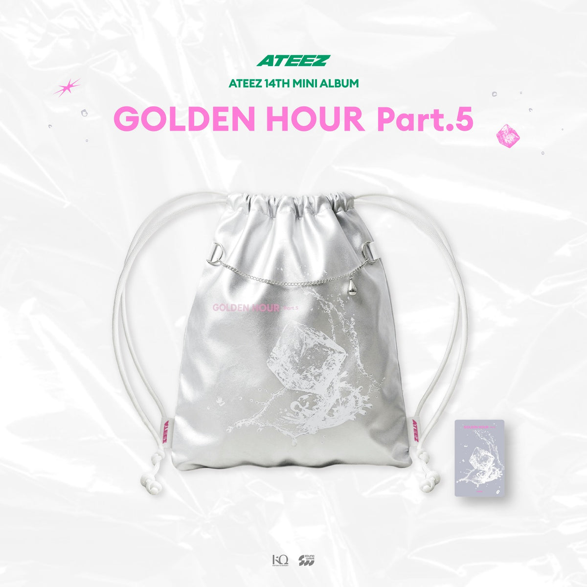 (Pre Order) ATEEZ - Golden Hour Pt.5 Pop-Up Official MD: STRINGBAG