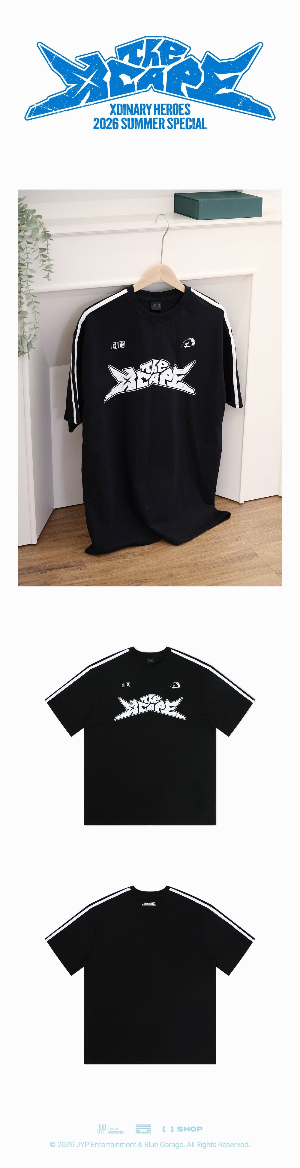 (Pre Order) Xdinary Heroes - 2026 Summer Special 'The Xcape' Official MD: T-SHIRT