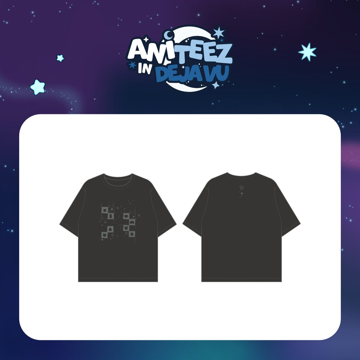 (Pre Order) Ateez - Aniteez in Deja Vu: T-SHIRT