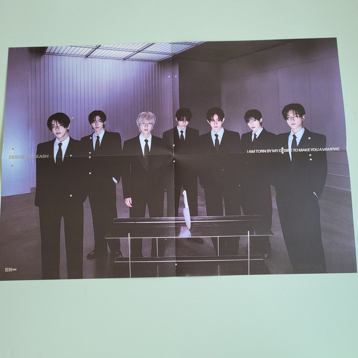Ehypen - Desire:Unleash Album Poster B - KPop Idol
