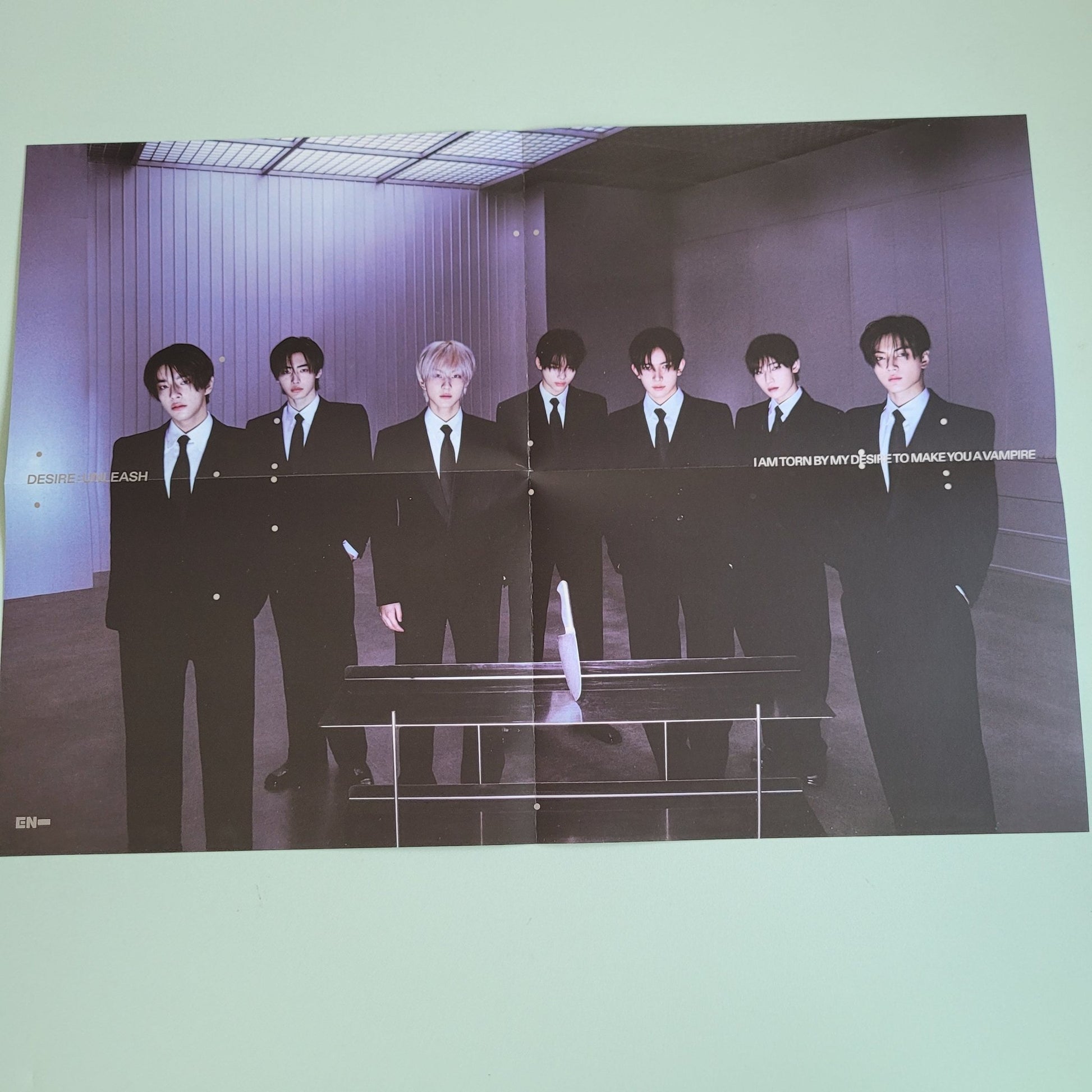 Ehypen - Desire:Unleash Album Poster B - KPop Idol