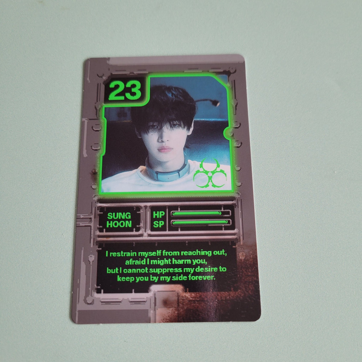 Enhypen - Desire:Unleash Album ID Photocard: Engene - Sunghoon - KPop Idol