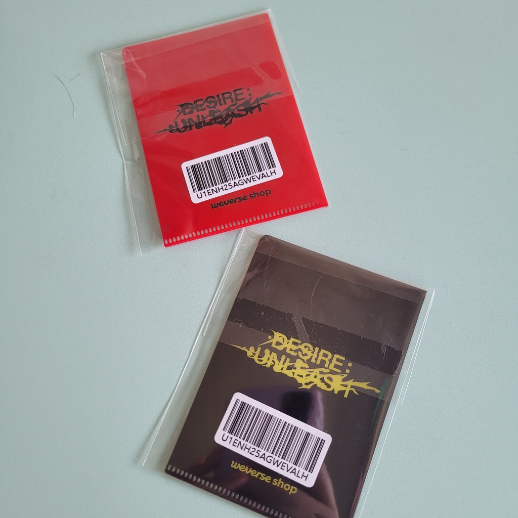 Enhypen - Desire:Unleash POB: Weverse Shop L Shaped Photocard Holder - KPop Idol